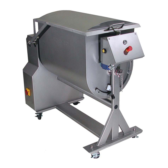 BUTCHER BOY 250 MIXER Operating Instructions And Parts List Manual