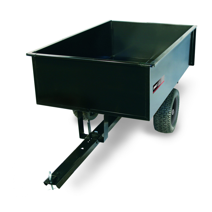 OHIOSTEEL HEAPED DUMP CART 3460HKD Assembly Manual