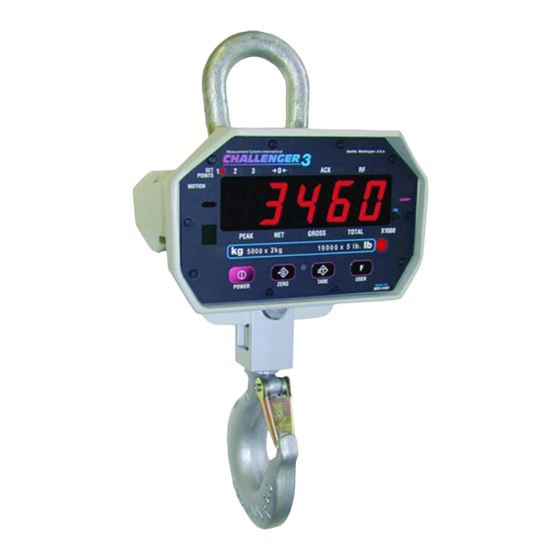 Rice Lake MSI-3460 Challenger 3 Technical Manual