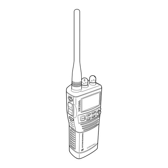 Standard Communications Hx 350s Owner's Manual