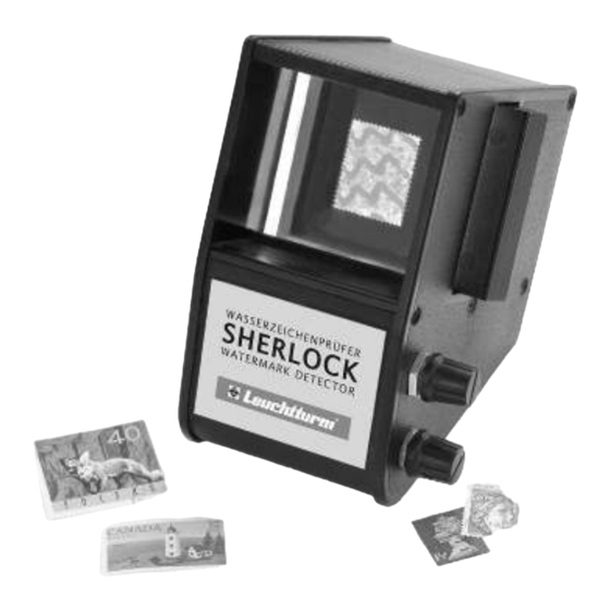 LEUCHTTURM SHERLOCK User Manual