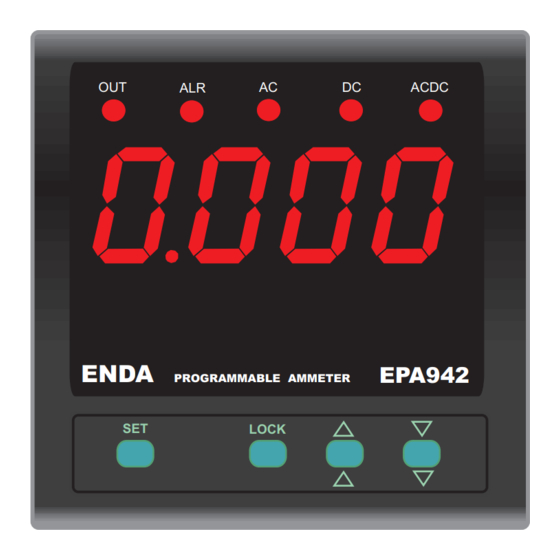 ENDA EPA942 Manual