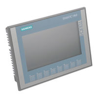 Siemens SIMATIC MP 277 Getting Started