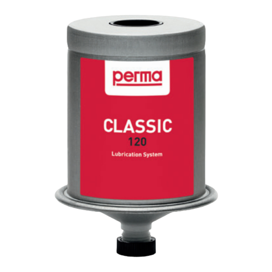 Perma CLASSIC 120 Operating Instructions Manual