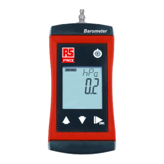RS PRO RS 1111-UT Operating Manual