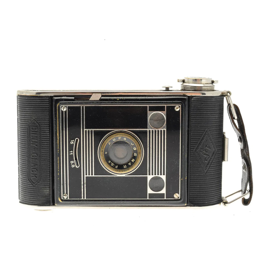 AGFA Billy Clack Instruction Manual