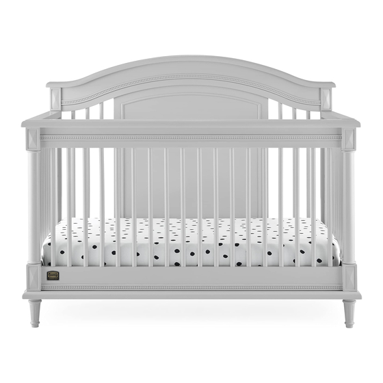 Delta Children Simmons Juvenile Furniture Crib 'N' More Assembly Instructions Manual