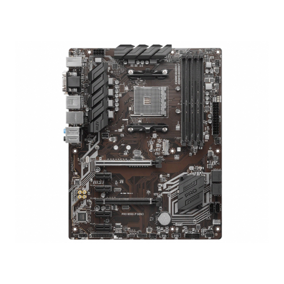 MSI PRO B550-P GEN3 User Manual