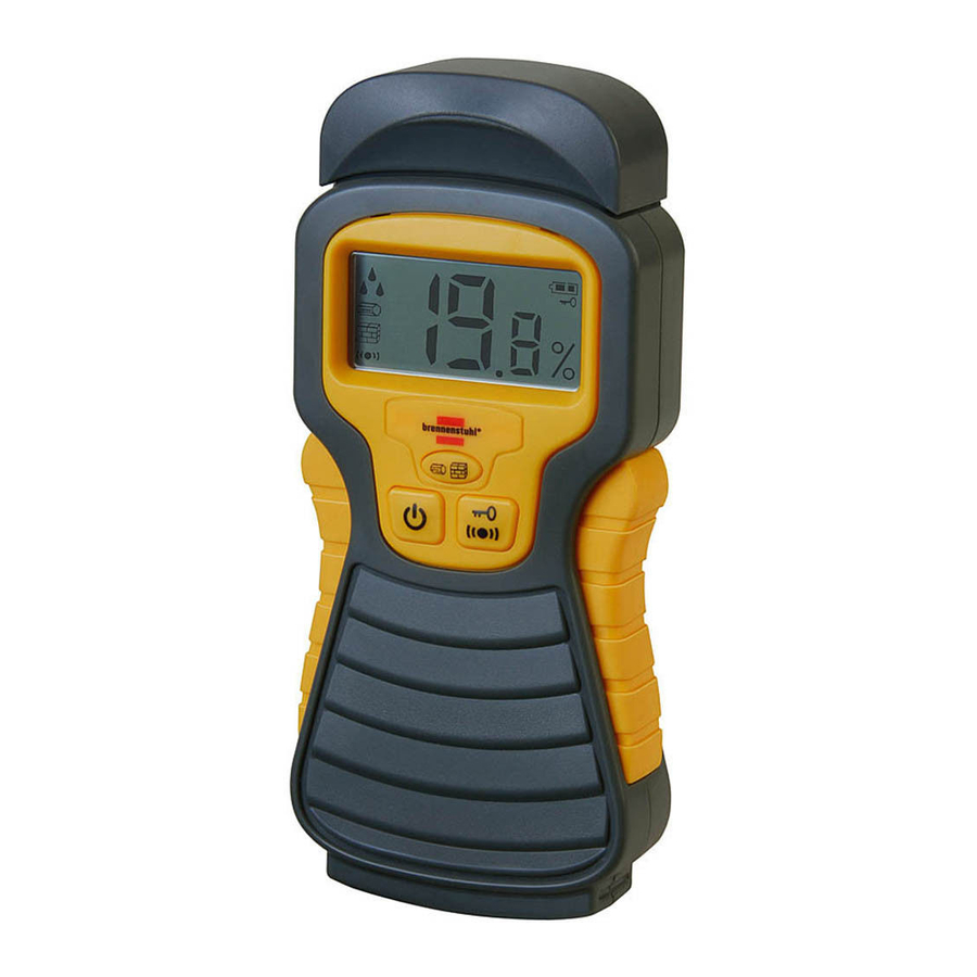 Brennenstuhl Damp Detector MD Manual