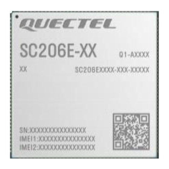 Quectel SC206E Series Manuals