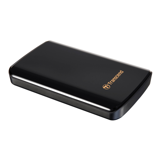 Transcend StoreJet 25D3 500GB Specifications
