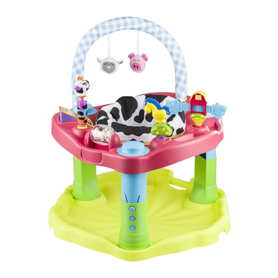 Evenflo Exersaucer Moovin' & Groovin' - Bouncing Activity Saucer Manual ...