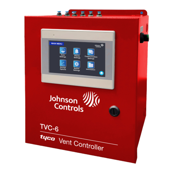 Johnson Controls tyco TVC-2 System Installation Manual