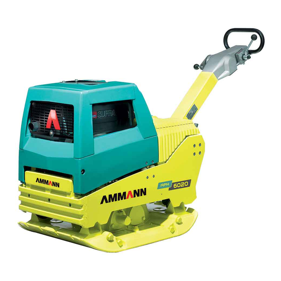 Ammann AVH 5020 Translation Of The Original Operating Instructions