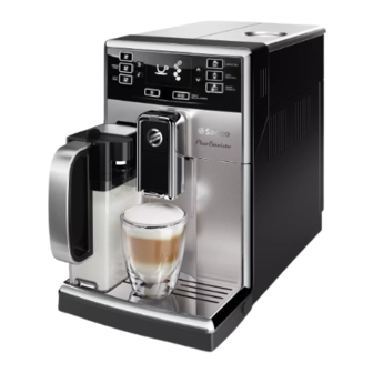 Saeco PicoBaristo Instruction
