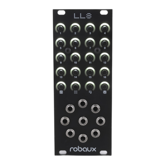 Robaux LL8 User Manual