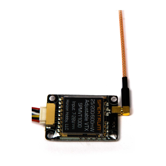 Spektrum SPMVT1000 Manual