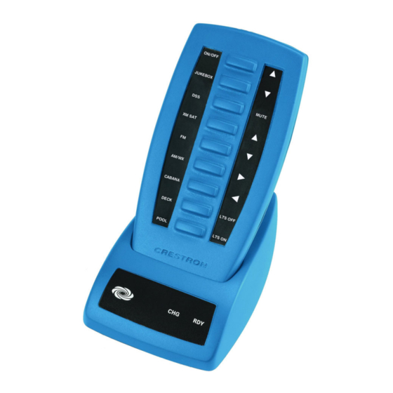 Crestron WPR-DS Operation Manual