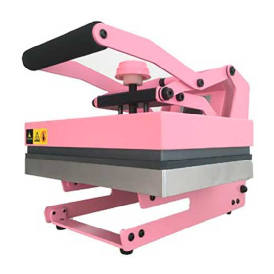 Vintex Evita Pink Press Operation Manual