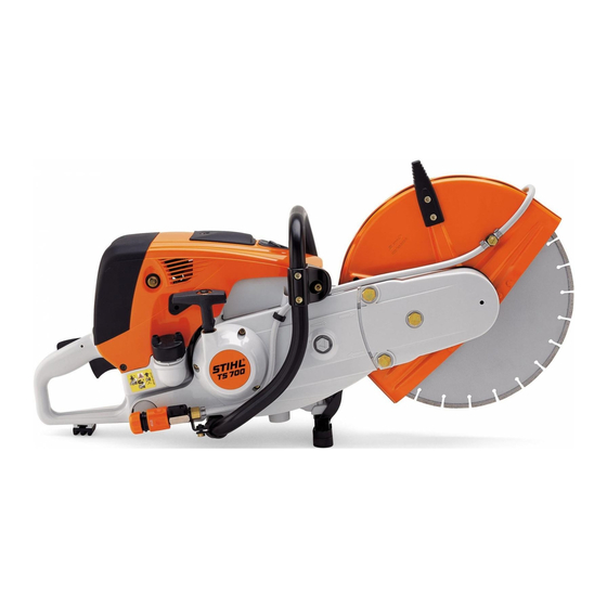 Stihl Cutquik TS 700 Safety Manual
