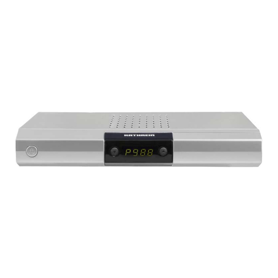 Kathrein UFS 651si/sw Operating Manual