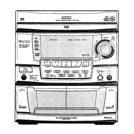 Akai AC-410 Service Manual