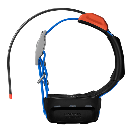 Garmin T 5X Quick Start Manual