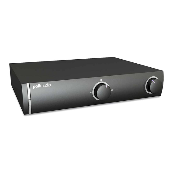 Polk Audio SWA500 Owner's Manual