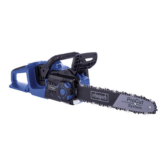 Scheppach BC-CS355Duo-X Translation Of Original Operating Instructions
