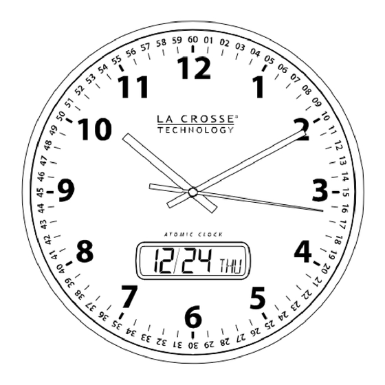 La Crosse Technology WT-3128 Quick Setup Instructions