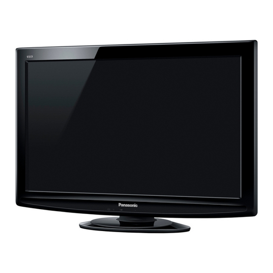 Panasonic Viera TX-L32C10BA Operating Instructions Manual