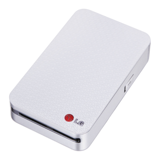 LG Pocket Photo PD233 Owner's Manual