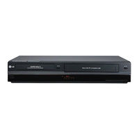 LG RC700N -  - DVDr/ VCR Combo Owner's Manual