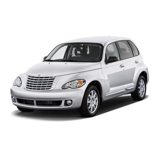 Chrysler 2010 PT Cruiser Owner's Manual