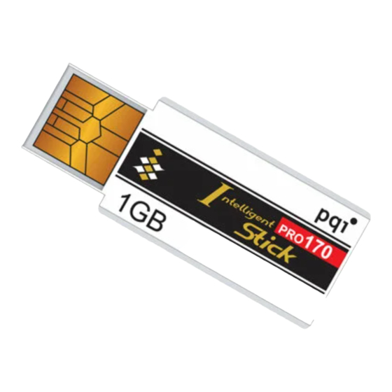 PQI Intellient Stick Pro 170 Product Manual