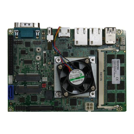 Kontron 3.5-SBC-APL User Manual
