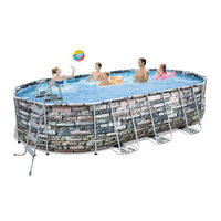 Bestway Power Steel Comfort Jet Above Ground Pool 56719 Owner's Manual
