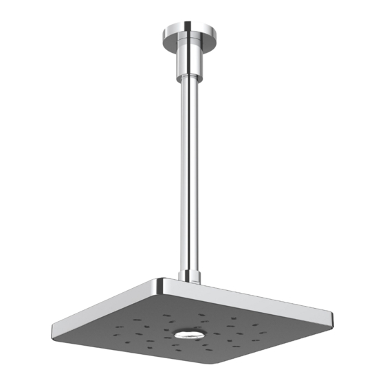 METHVEN SATINJET SQUARE OVERHEAD
DRENCHER Installation Manual