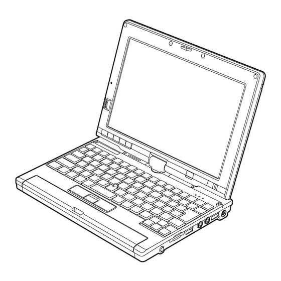 Fujitsu Lifebook P1620 User Manual