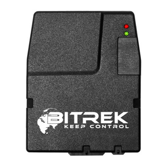 BITREK BI 530R TREK Operating Manual
