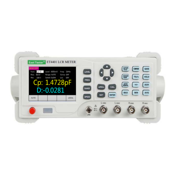 East Tester ET4410 Manual