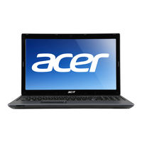 Acer Aspire 5733Z Generic User Manual
