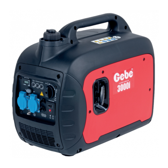 GeBe Powerman 3000i Manual