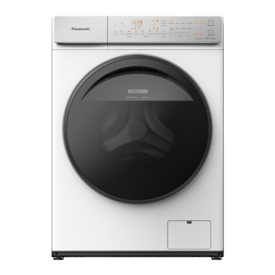 Panasonic NA-S106FR1 Care+ Washer Dryer Manuals