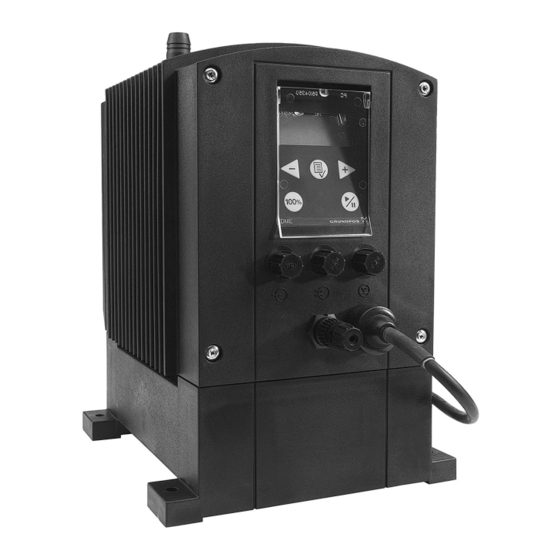Grundfos DME 60-940 l/h Safety Instructions And Other Important Information