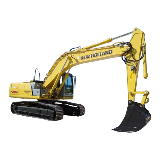 New Holland E215B Shop Manual