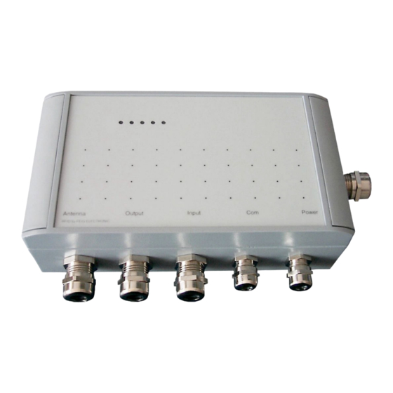 Feig Electronic OBID i-scan ID ISC.MR200-A Montage, Installation