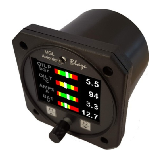 MGL Avionics Blaze TP-4 Operating Manual