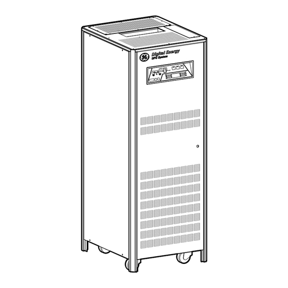 GE Critical Power SG Series Installation Manual
