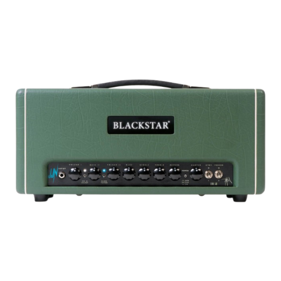 Blackstar JJN 50 PLUGIN Manuals